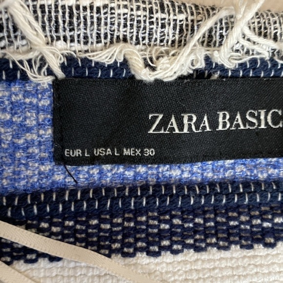Zara striped textured jacket large - Picture 6 of 7